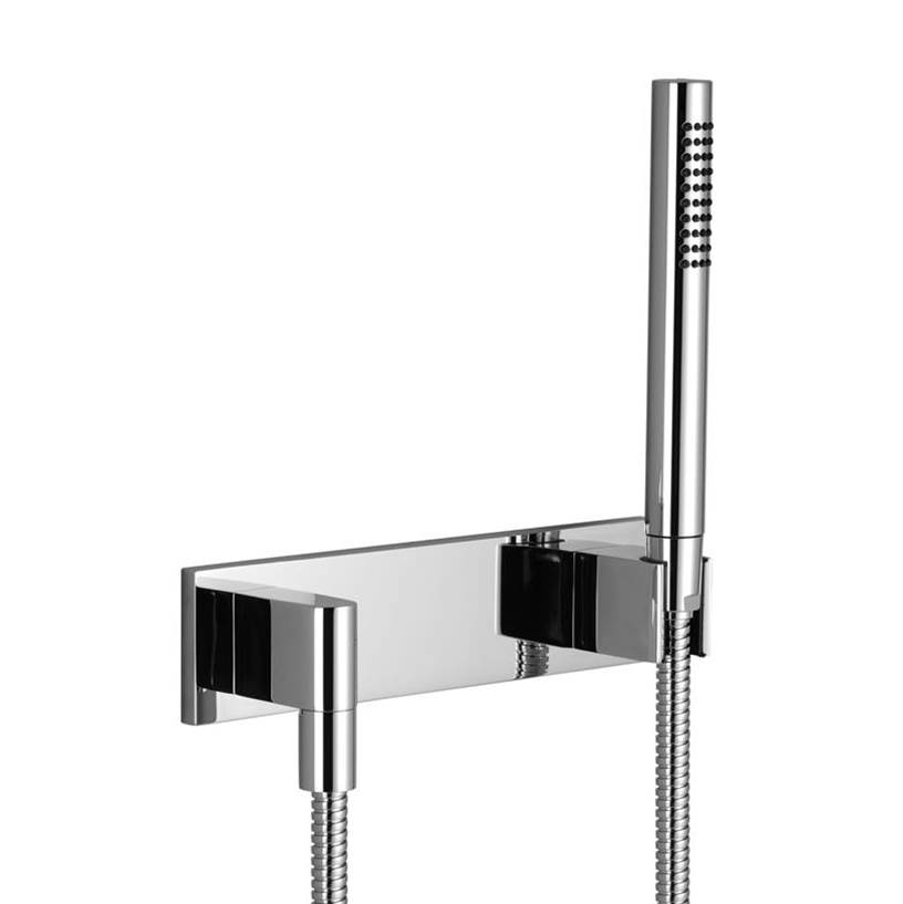 Dornbracht Hand Shower Set With Cover Plate In Polished Chrome