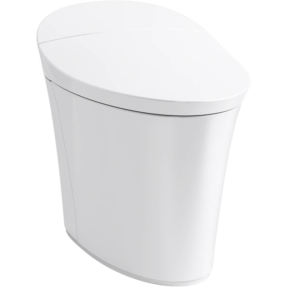 Kohler Veil® Comfort Height® Intelligent compact elongated dual-flush chair height toilet