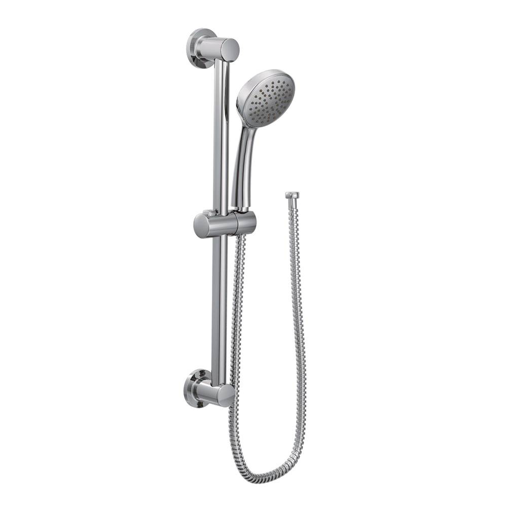 Moen Eco-Performance Handheld Shower with 24-Inch Slide Bar and 59-Inch Hose, Chrome