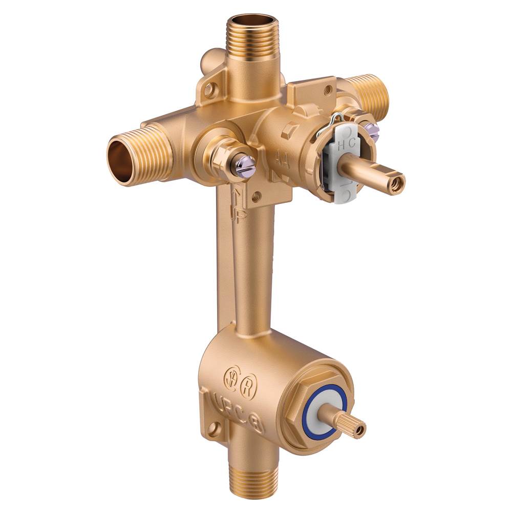 Moen Posi-Temp Pressure Balancing Valve with Built In 3-Function Transfer Valve, Includes Stops, CC/IPS