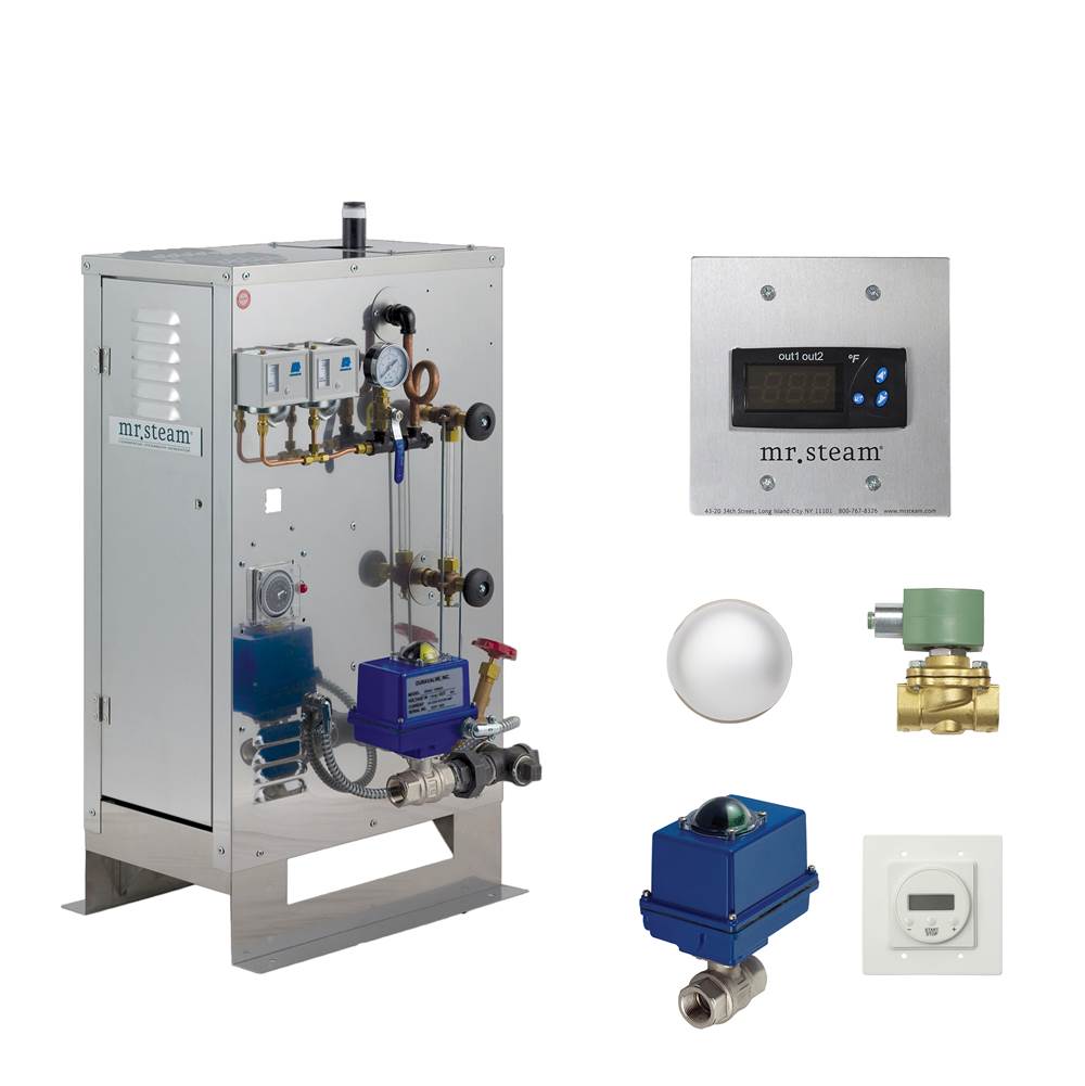 Mr. Steam CU 1 Generator Package 12kW 240V/3PH with Digital 1 Control Package